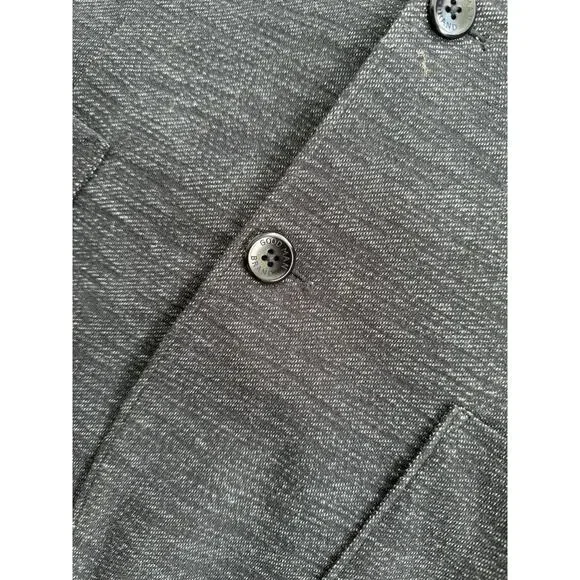 Good Man Brand Downtown Soft Blazer Charcoal Gray Space Knit Sports Coat Medium